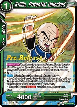 Krillin, Potential Unlocked BT10-070 Dragon Ball Super Rise of the Unison Warrior: Pre-Release Promos