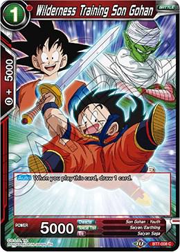 Wilderness Training Son Gohan [Foil] BT7-008 Dragon Ball Super Assault of the Saiyans