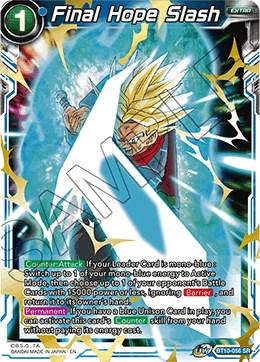 Final Hope Slash BT10-056 Dragon Ball Super Rise of the Unison Warrior