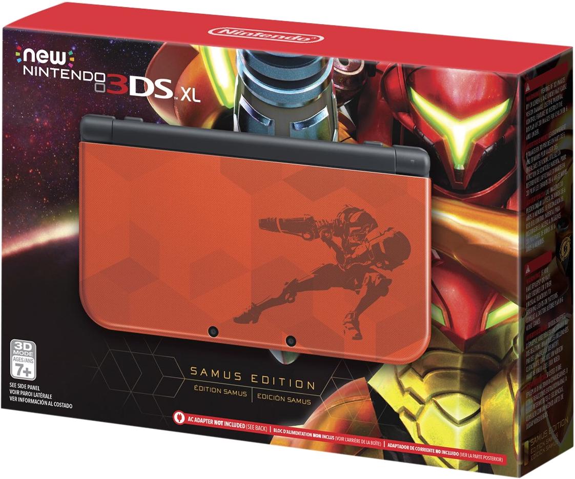 New Nintendo 3DS XL Samus Edition Nintendo 3DS