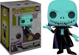 Vampire Jack [GITD] #598 Funko POP Disney