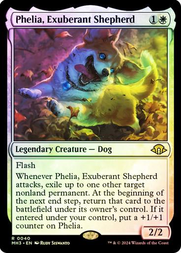 Phelia, Exuberant Shepherd [Foil] #40 Magic Modern Horizons 3