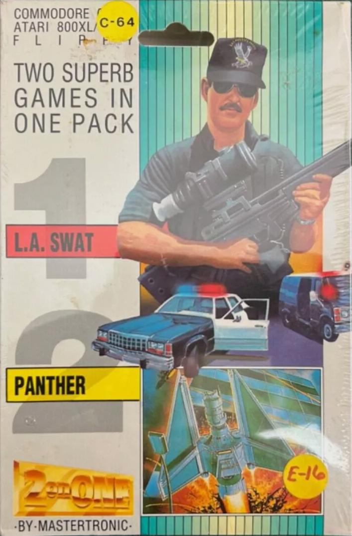 2 On One: L.A. SWAT + Panther Commodore 64