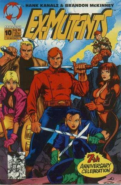 Ex-Mutants #10 (1993) Comic Books Ex-Mutants