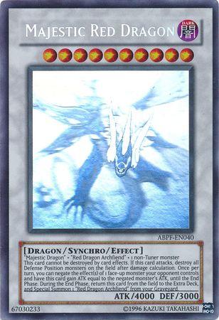 Majestic Red Dragon [Ghost Rare] ABPF-EN040 YuGiOh Absolute Powerforce