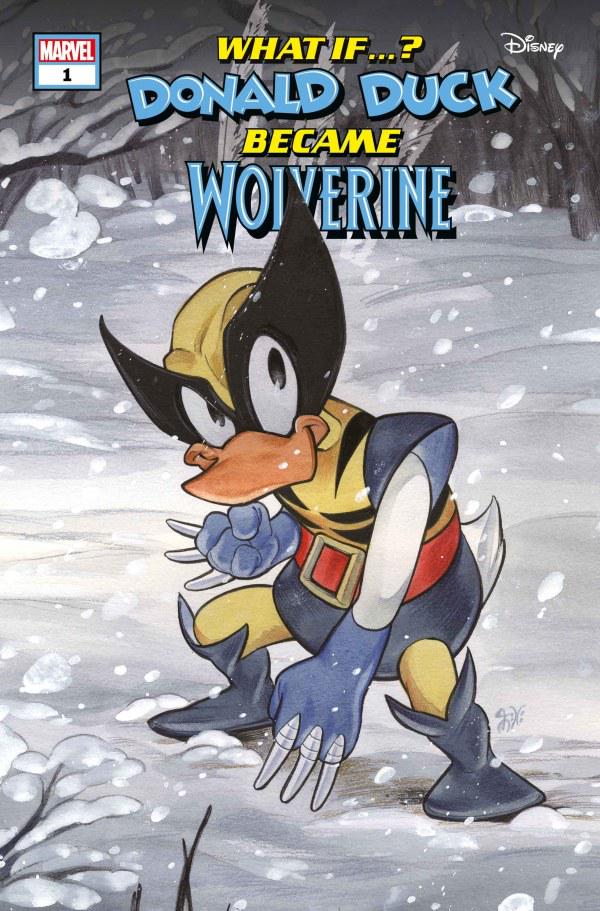 Marvel & Disney: What If? Donald Duck Became Wolverine [Momoko] #1 (2024) Comic Books Marvel & Disney: What If? Donald Duck Became Wolverine