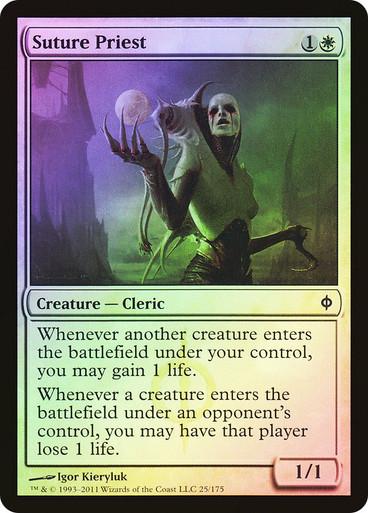 Suture Priest [Foil] #25 Magic New Phyrexia