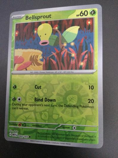 Bellsprout [Reverse Holo] #69 photo