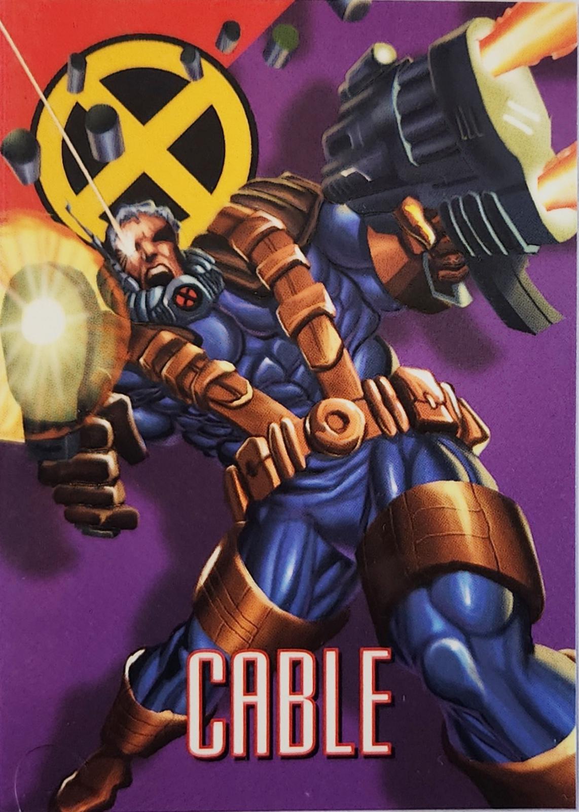 Cable #28 Marvel 1996 Fleer Vision