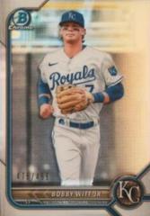 2022 MLB Topps Bowman Chrome orders Bobby Witt Jr HI-FI FUTURES SQUARES REFRACTOR