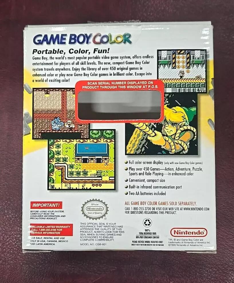 Game Boy Color Yellow Prices GameBoy Color | Compare Loose, CIB & New ...