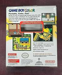 Box-Rear | Game Boy Color Yellow GameBoy Color