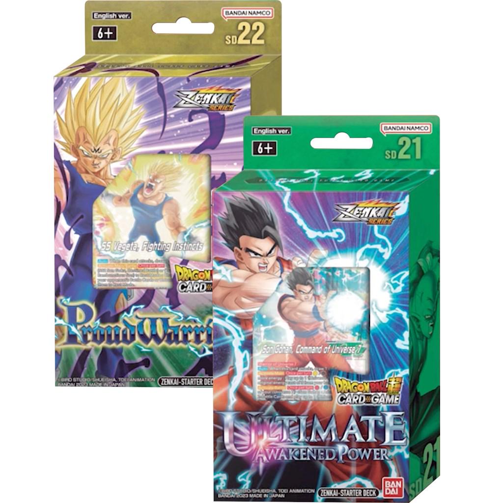 Power Absorbed Starter Decks [Set of 2]  Dragon Ball Super Power Absorbed