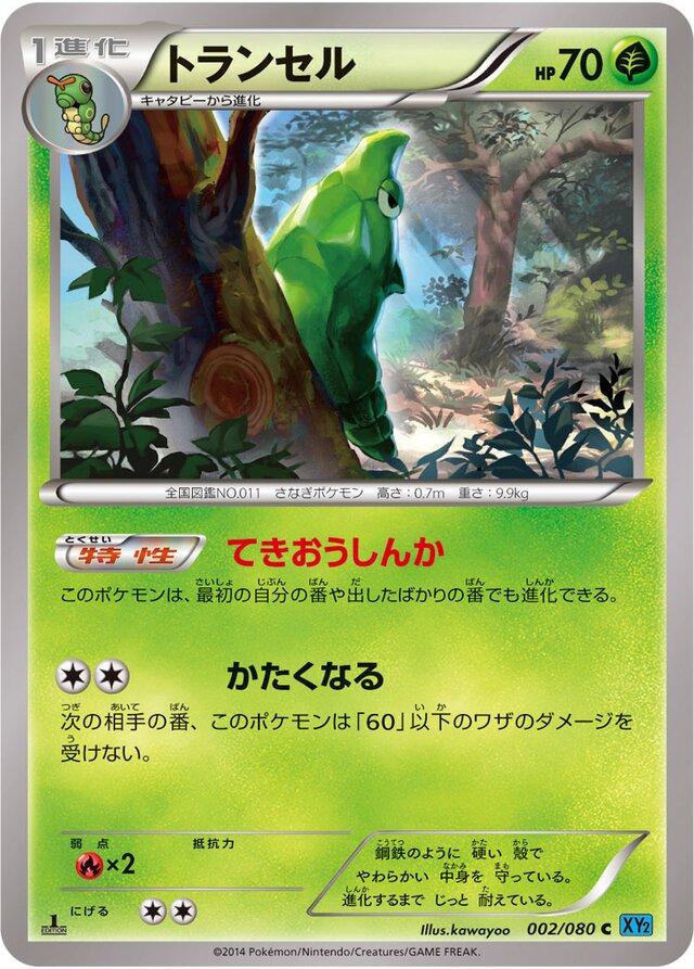 Metapod #2 Pokemon Japanese Wild Blaze