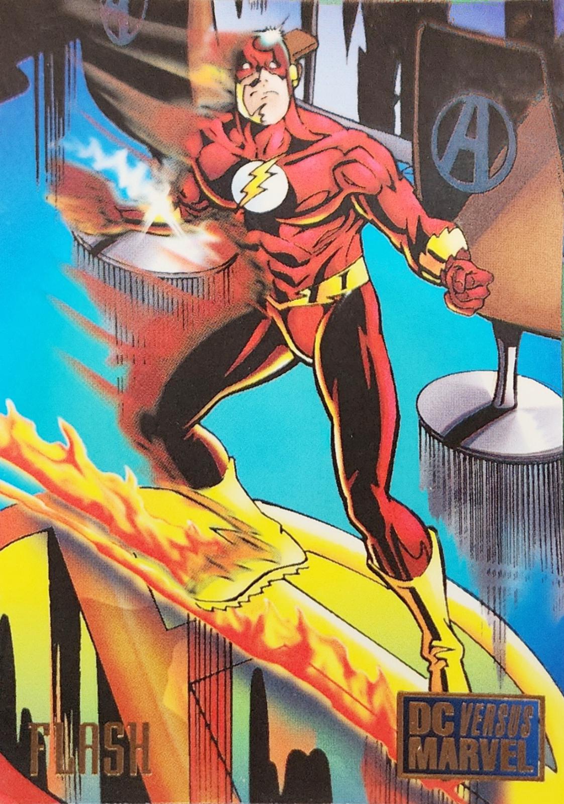 Flash #21 1995 Fleer DC vs Marvel