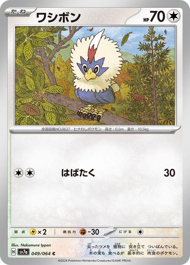 Rufflet #49 Pokemon Japanese Paradise Dragona