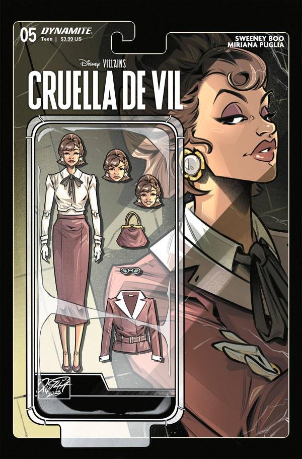 Disney Villains: Cruella De Vil [Action Figure] #5 (2024) Comic Books Disney Villains: Cruella De Vil