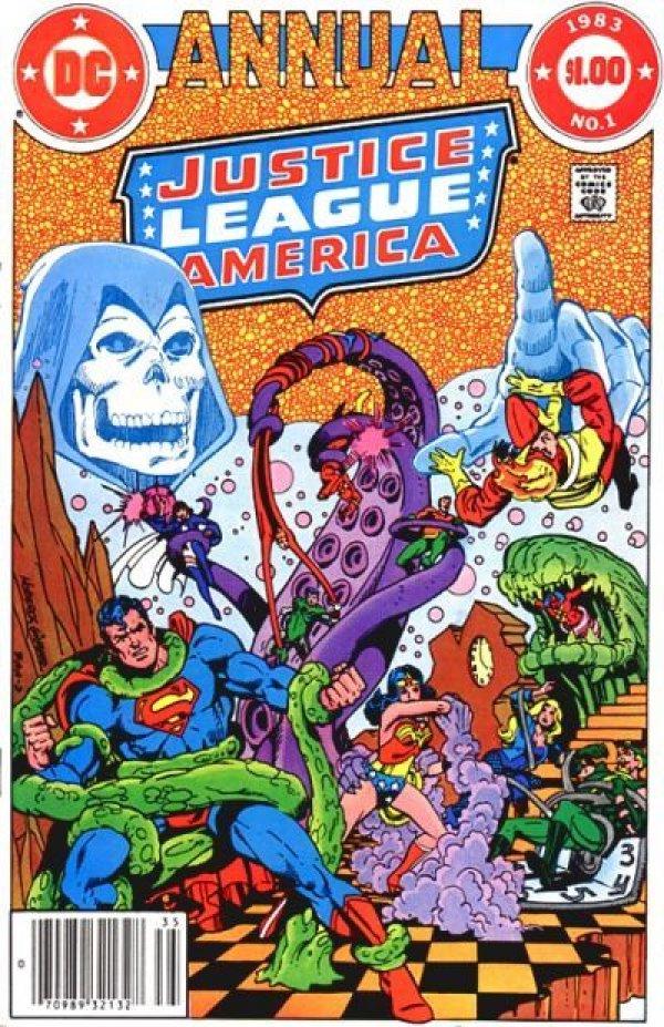 Justice League Of America Annual [Newsstand] #1 (1983) Comic Books Justice League of America Annual