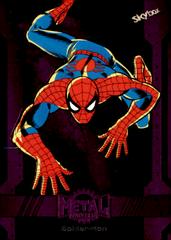 Spider-Man [Purple FX] #114 2024 SkyBox Metal Universe Avengers Prices