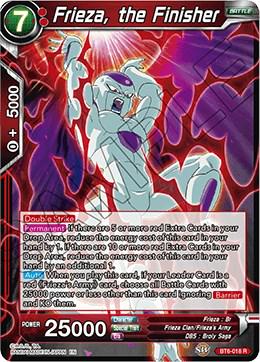 Frieza, the Finisher BT6-018 Dragon Ball Super Destroyer Kings