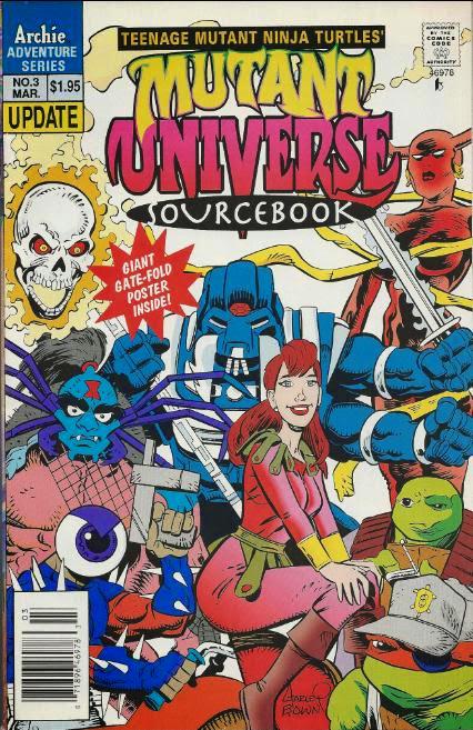 Teenage Mutant Ninja Turtles Mutant Universe Sourcebook #3 (1993) Comic Books Teenage Mutant Ninja Turtles Mutant Universe Sourcebook