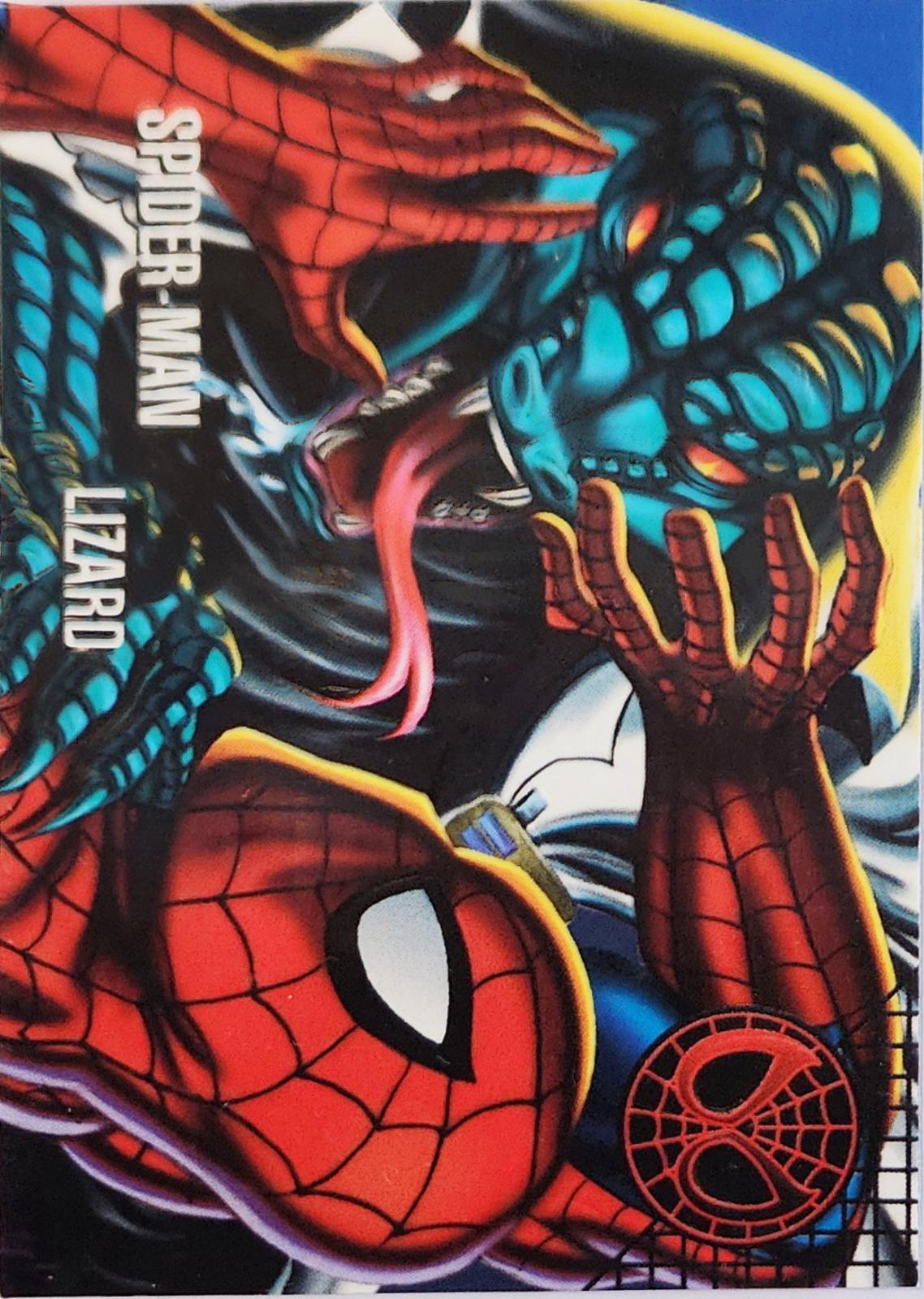 Spider-Man Vs. Lizard #22 Marvel 1996 Fleer Vision