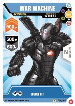 WAR MACHINE #120 Marvel 2022 Mission Arena