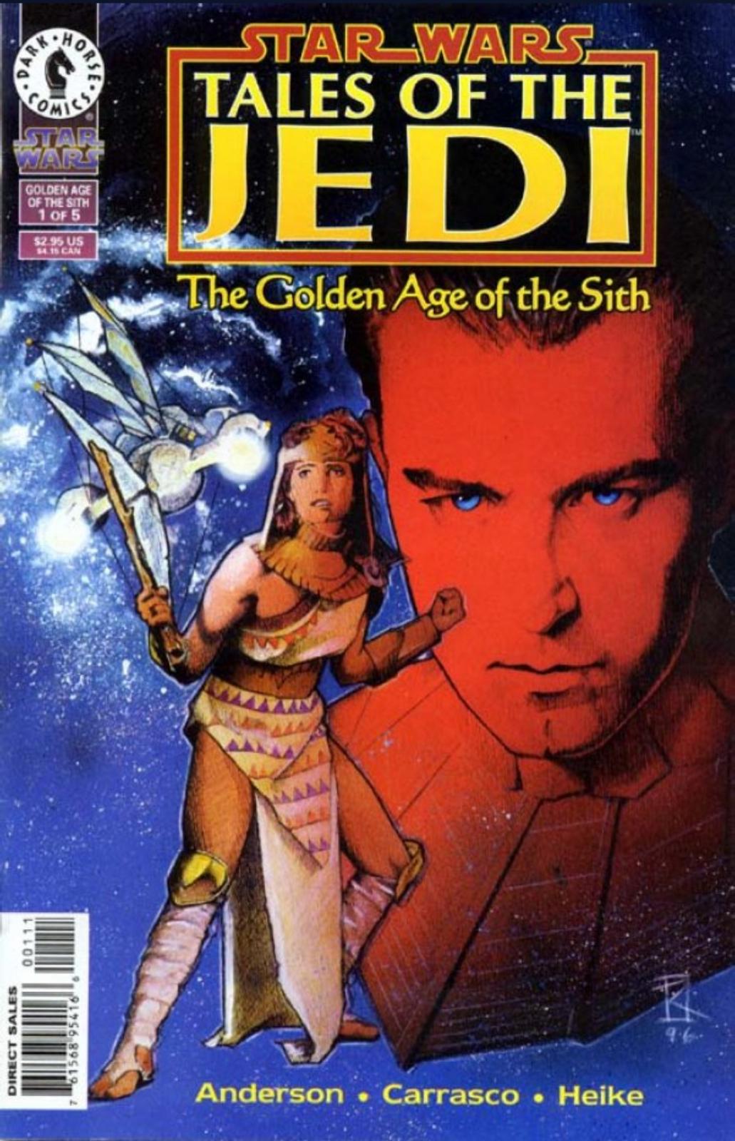 Star Wars: Tales Of The Jedi - The Golden Age Of The Sith #1 (1996) Comic Books Star Wars: Tales of the Jedi - The Golden Age of the Sith