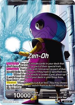 Zen-Oh // Zen-Oh, Ruler of the Universe EX03-25 Dragon Ball Super Expansion Set: Ultimate Box