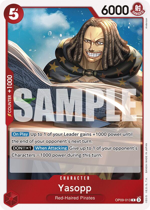 Yasopp [Foil] OP09-013 One Piece Emperors in the New World