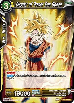 Display of Power Son Gohan BT6-083 Dragon Ball Super Destroyer Kings