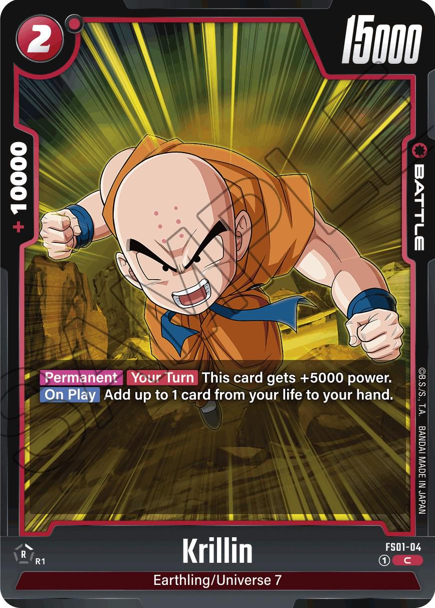 Krillin FS01-04 Dragon Ball Fusion World Starter Deck: Son Goku