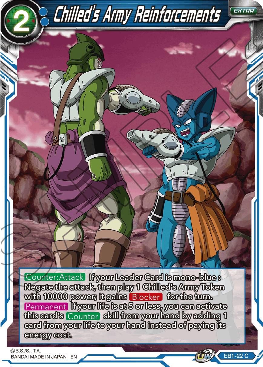 Chilled's Army Reinforcements EB1-22 Dragon Ball Super Battle Evolution Booster