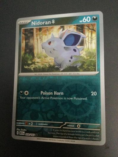 Nidoran [Reverse Holo] #29 photo