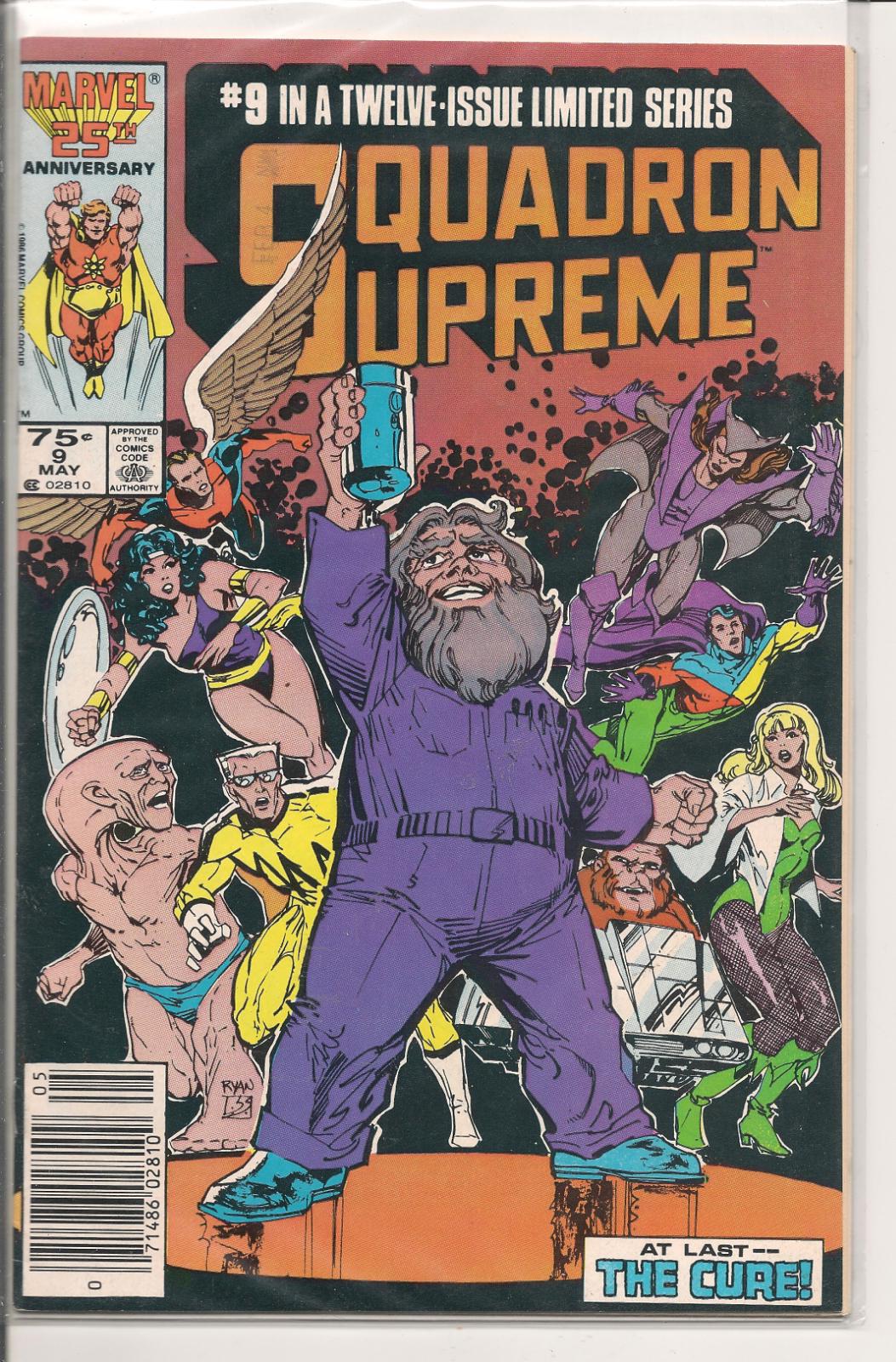 Squadron Supreme [Newsstand] #9 (1986) Comic Books Squadron Supreme