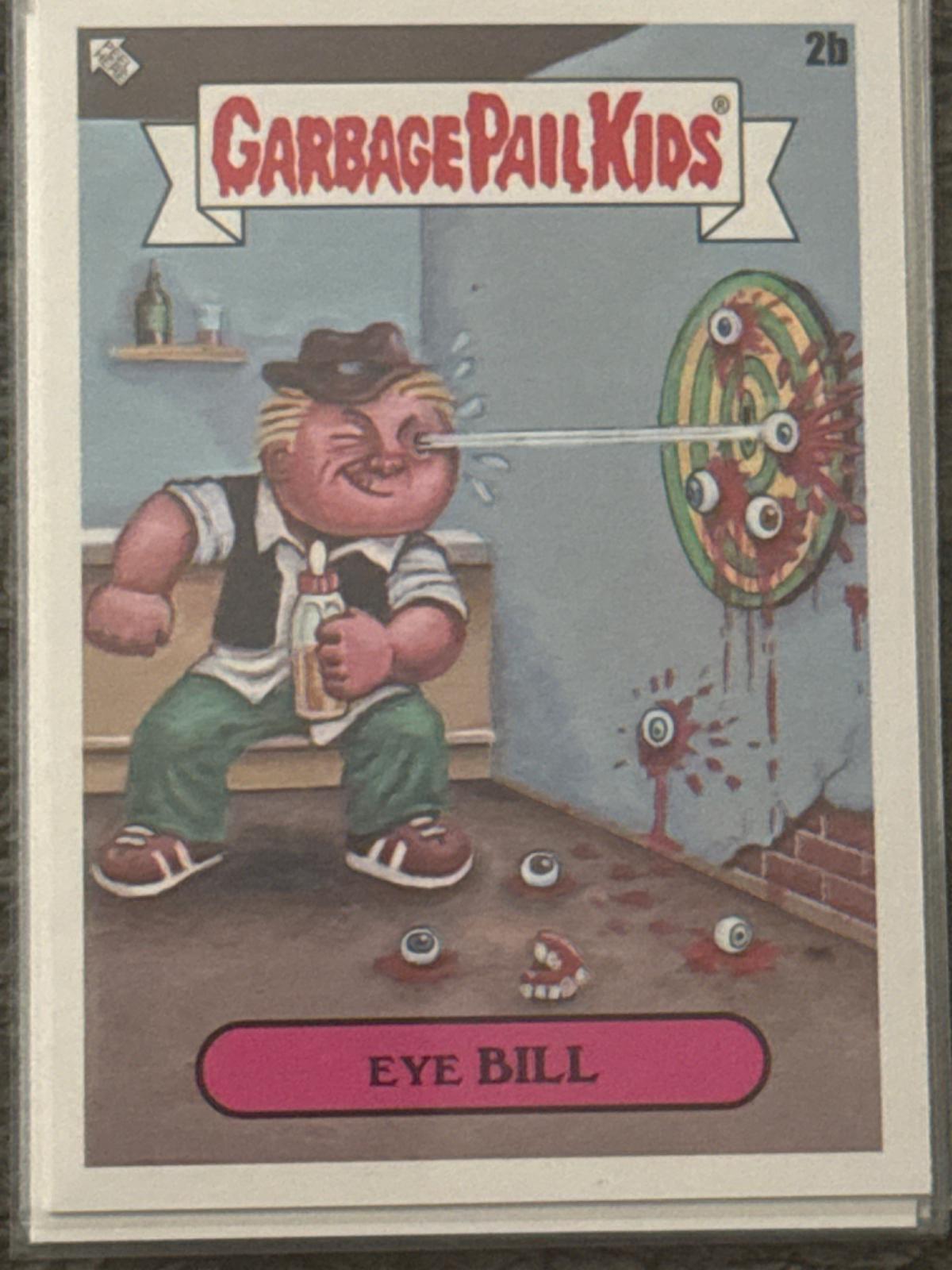 Eye BILL #2B Garbage Pail Kids at Play Let's Get Physical