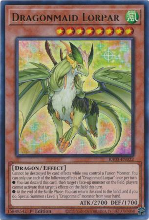 Dragonmaid Lorpar [Ultra Rare] RA03-EN022 YuGiOh Quarter Century Bonanza