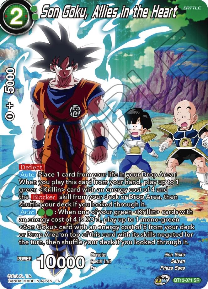 Son Goku, Allies in the Heart [Foil] BT13-071 Dragon Ball Super Theme Selection: History of Son Goku