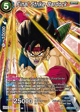 Final Strike Bardock TB3-019 Dragon Ball Super Clash of Fates