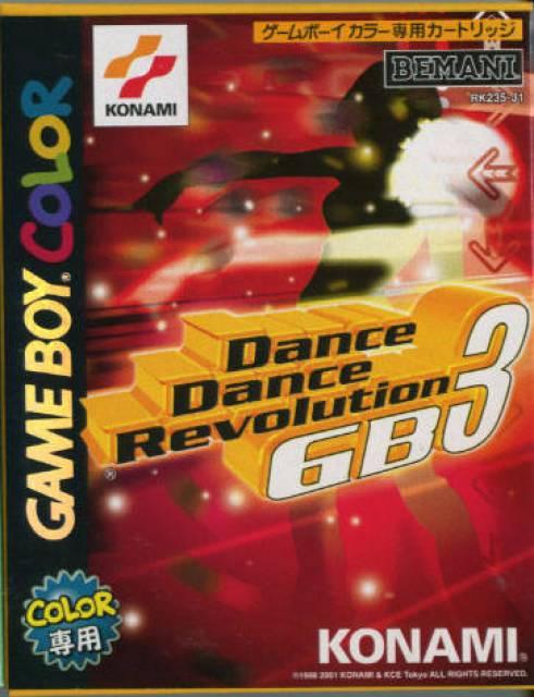 Dance Dance Revolution GB 3 JP GameBoy Color