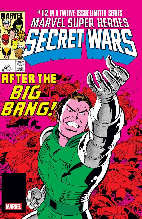 Marvel Super Heroes: Secret Wars [Facsimile Foil] #12 (2024) Comic Books Marvel Super Heroes Secret Wars Facsimile Edition