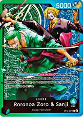 Roronoa Zoro & Sanji ST12-001 One Piece Starter Deck 12 Prices