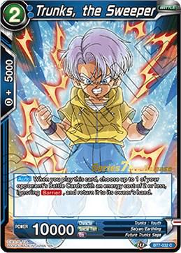 Trunks, the Sweeper BT7-032_PR Dragon Ball Super Series 7 Pre-Release Promos