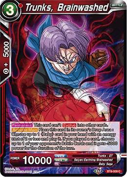 Trunks, Brainwashed [Foil] BT8-009 Dragon Ball Super Malicious Machinations