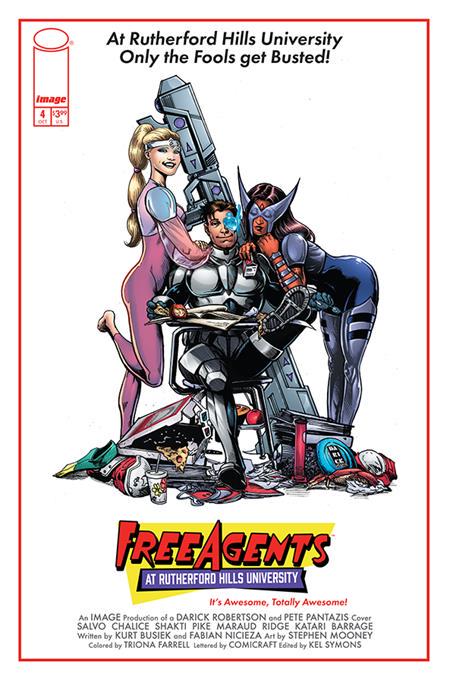 Free Agents [Robertson] #4 (2024) Comic Books Free Agents