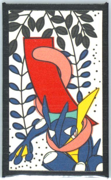 Greninja (April) Pokemon Japanese Hanafuda