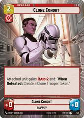 Clone Cohort [Hyperspace Foil] #436 Star Wars Unlimited: Twilight of the Republic Prices