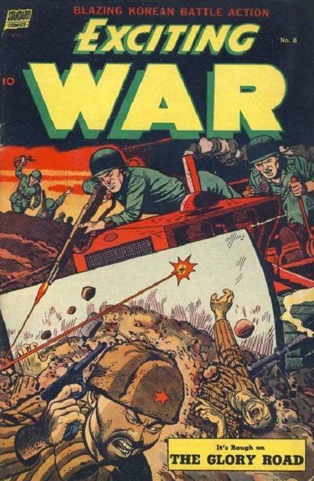 Exciting War #8 (1953) Comic Books Exciting War