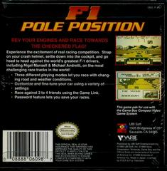 Box-Rear | F1 Pole Position GameBoy