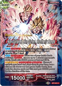 Son Gohan // Son Gohan & Son Goten, Brotherly Bonds BT7-001_PR Dragon Ball Super Series 7 Pre-Release Promos